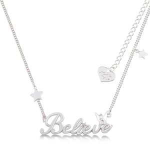 Disney Couture Tinker Bell Believe Necklace